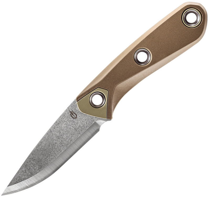 Gerber Principle Fixed Knife 3.25" 420HC Steel Blade Coyote Brown Rubber Handle 657 -Gerber - Survivor Hand Precision Knives & Outdoor Gear Store