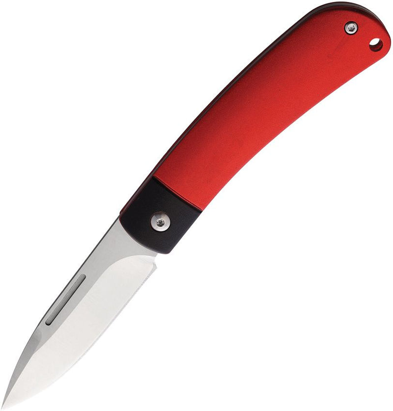 Rough Ryder APTA Folding Knife 2.75" Stainless Steel Blade Black And Red Aluminum Handle 2282 -Rough Ryder - Survivor Hand Precision Knives & Outdoor Gear Store