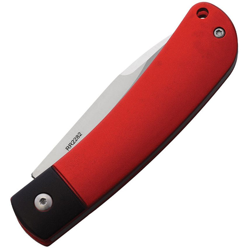 Rough Ryder APTA Folding Knife 2.75" Stainless Steel Blade Black And Red Aluminum Handle 2282 -Rough Ryder - Survivor Hand Precision Knives & Outdoor Gear Store