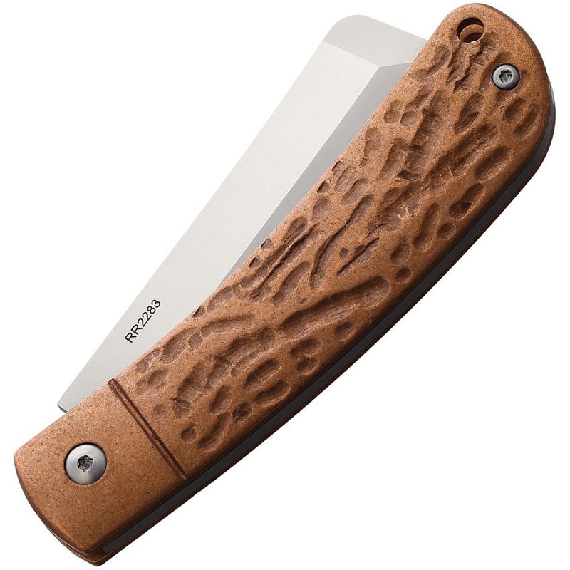 Rough Ryder APTA Folding Knife 2.75" VG-10 Steel Blade Hammered Copper Handle 2283 -Rough Ryder - Survivor Hand Precision Knives & Outdoor Gear Store