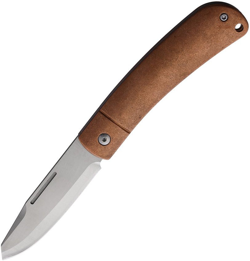 Rough Ryder APTA Folding Knife 2.75" Stainless Steel Blade Stonewash Finish Copper Handle 2314 -Rough Ryder - Survivor Hand Precision Knives & Outdoor Gear Store