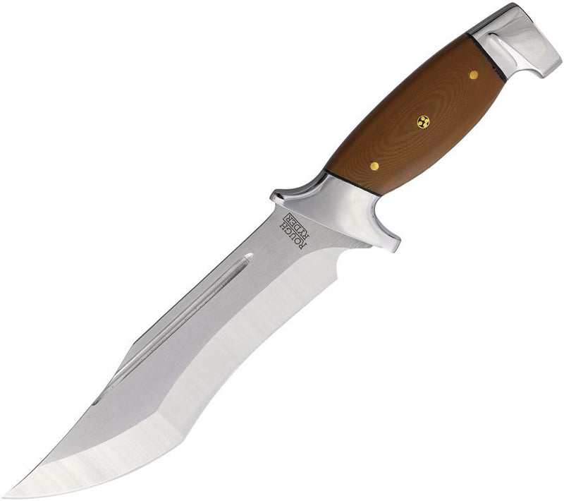 Rough Ryder Fixed Knife 9" Stainless Steel Bowie Blade Brown G10 Handle 2317 -Rough Ryder - Survivor Hand Precision Knives & Outdoor Gear Store