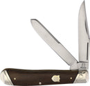 Rough Ryder Trapper Pocket Knife Stainless Steel Blades Brown Burlap Micarta Handle 2330 -Rough Ryder - Survivor Hand Precision Knives & Outdoor Gear Store