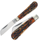 Rough Ryder Half Hawk Cinnamon Folding Knife Carbon Steel Blade Stag Bone Handle 2427 -Rough Ryder - Survivor Hand Precision Knives & Outdoor Gear Store