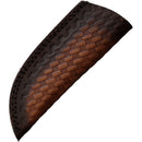 Rough Ryder Fixed Knife 4.5" Damascus Steel Skinner Blade Leather And Turquoise/Aluminum Handle 2389 -Rough Ryder - Survivor Hand Precision Knives & Outdoor Gear Store