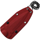 Rough Ryder Back-Up Boot Fixed Knife 4" 3Cr13 Steel Dagger Blade Red G10 Handle 2395 -Rough Ryder - Survivor Hand Precision Knives & Outdoor Gear Store