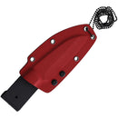 Rough Ryder Fixed Knife 4" 3Cr13 Steel Sheepsfoot Blade Red G-10 Handle 2397 -Rough Ryder - Survivor Hand Precision Knives & Outdoor Gear Store