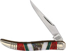 Rough Ryder Toothpick Folding Knife 440B Steel Blade Stone/Abalone/MOP/Malachite 2417 -Rough Ryder - Survivor Hand Precision Knives & Outdoor Gear Store