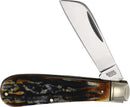 Rough Ryder Half Hawk Cinnamon Folding Knife Carbon Steel Blade Stag Bone Handle 2427 -Rough Ryder - Survivor Hand Precision Knives & Outdoor Gear Store