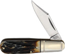 Rough Ryder Barlow Cinnamon Folding Knife Carbon Steel Blade Bone Stag Handle 2429 -Rough Ryder - Survivor Hand Precision Knives & Outdoor Gear Store