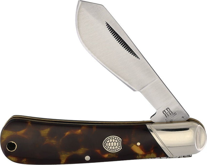 Rough Ryder Cotton Folding Knife 440B Steel Blade Imitation Tortoise Shell Handle 2437 -Rough Ryder - Survivor Hand Precision Knives & Outdoor Gear Store