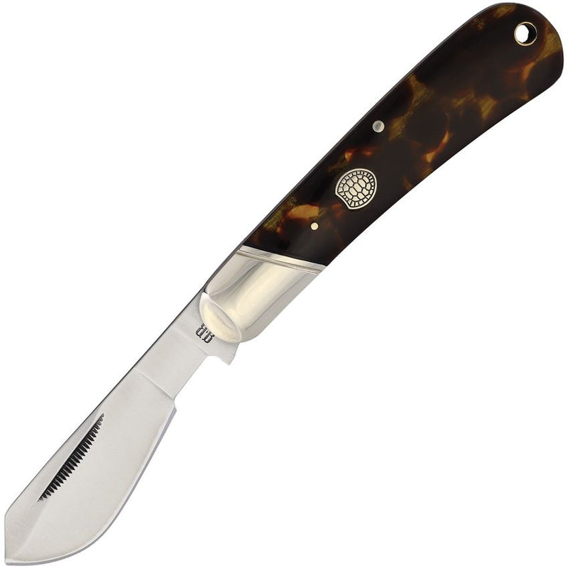 Rough Ryder Cotton Folding Knife 440B Steel Blade Imitation Tortoise Shell Handle 2437 -Rough Ryder - Survivor Hand Precision Knives & Outdoor Gear Store