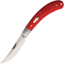 Rough Ryder Large Bow Trapper Folding Knife Stainless Steel Blade Red Synthetic Handle 2455 -Rough Ryder - Survivor Hand Precision Knives & Outdoor Gear Store