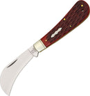 Rough Rider Hawkbill Folding Knife 440 Stainless Steel Blade Red Jigged Bone Handle 305 -Rough Ryder - Survivor Hand Precision Knives & Outdoor Gear Store