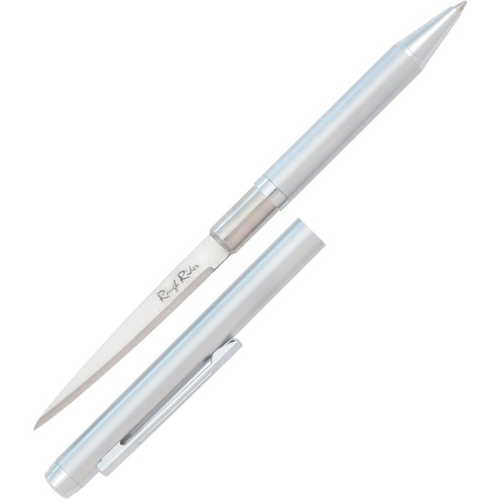Rough Ryder Ink Pen Knife Silver 2.25" Stainless Steel Blade Metal Body Construction R612 -Rough Ryder - Survivor Hand Precision Knives & Outdoor Gear Store