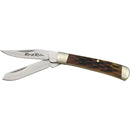 Rough Ryder Tiny Trapper Pocket Knife Stainless Steel Blades Jigged Bone Handle R807 -Rough Ryder - Survivor Hand Precision Knives & Outdoor Gear Store