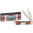 Rough Ryder Stoneworx Pocket Knife Stainless Steel Blade Mother Of Pearl/Stone Handle R918 -Rough Ryder - Survivor Hand Precision Knives & Outdoor Gear Store