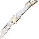 Rough Ryder Mini Leg Folding Knife 440 Steel Blade White Pearl Handle R937 -Rough Ryder - Survivor Hand Precision Knives & Outdoor Gear Store