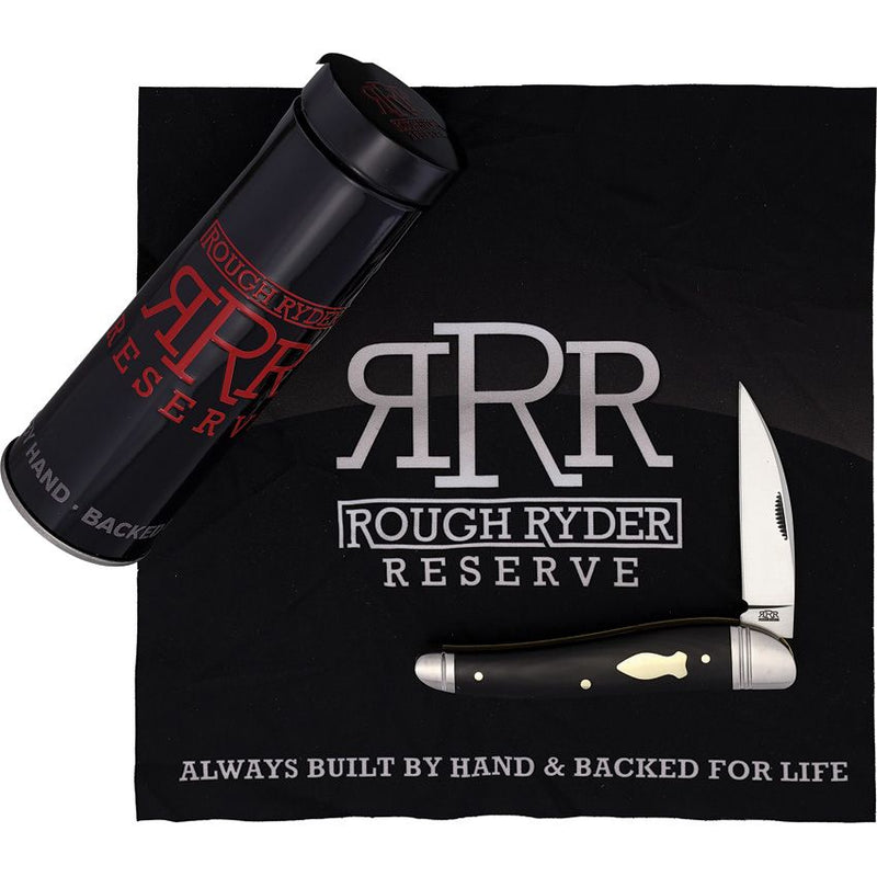 Rough Ryder Reserve Quillckiffe Folding Knife Stainless Steel Blade Black Micarta Handle R021 -Rough Ryder Reserve - Survivor Hand Precision Knives & Outdoor Gear Store