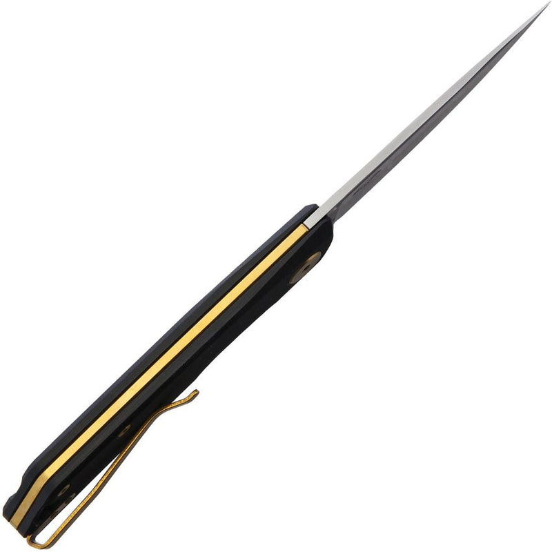 Real Steel Luna Slip Joint Folding Knife 2.75" D2 Tool Steel Blade Black G10 Handle 7012 -Real Steel - Survivor Hand Precision Knives & Outdoor Gear Store