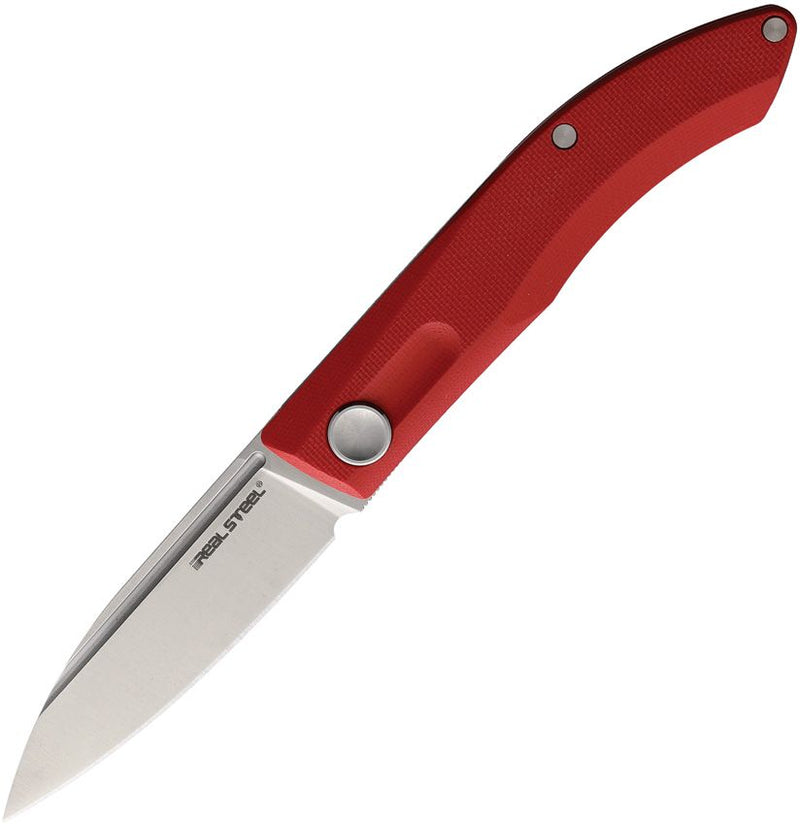 Real Steel Stella Slip Joint Folding Knife 3" VG-10 Steel Blade Red G10 Handle 7058 -Real Steel - Survivor Hand Precision Knives & Outdoor Gear Store