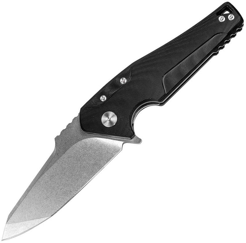 Real Steel Echo Liner Folding Knife 4.5" Bohler K110 Steel Blade Black G10 Handle 9841 -Real Steel - Survivor Hand Precision Knives & Outdoor Gear Store