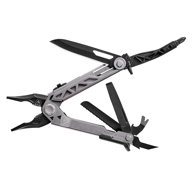 Gerber Center Drive w/Bit Set Multi Tool Stainless Steel Handle 1198 -Gerber - Survivor Hand Precision Knives & Outdoor Gear Store