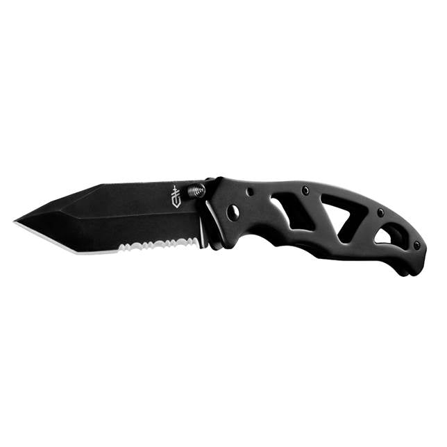 Gerber Paraframe II Folding Knife 3.5" 7Cr17MoV Steel Blade Black Skeletonized Stainless Handle 1734 -Gerber - Survivor Hand Precision Knives & Outdoor Gear Store