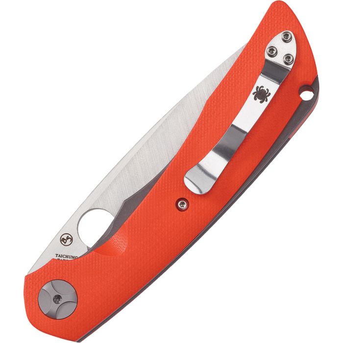 Spyderco Subvert Linerlock Folding Knife 4.13" CPM S30V Steel Blade Orange G10 Handle 239GPOR -Spyderco - Survivor Hand Precision Knives & Outdoor Gear Store