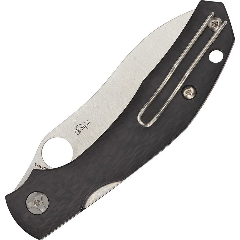 Spyderco Kapara Compression Lock Folding Knife 3.5" CPM S30V Steel Blade Carbon Fiber Handle 241CFP -Spyderco - Survivor Hand Precision Knives & Outdoor Gear Store