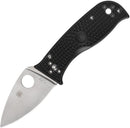 Spyderco Lil Temperance 3 Com Lock Folding Knife 3" VG-10 Steel Blade Black Bi-Directional Texture FRN Handle 69PBK3 -Spyderco - Survivor Hand Precision Knives & Outdoor Gear Store