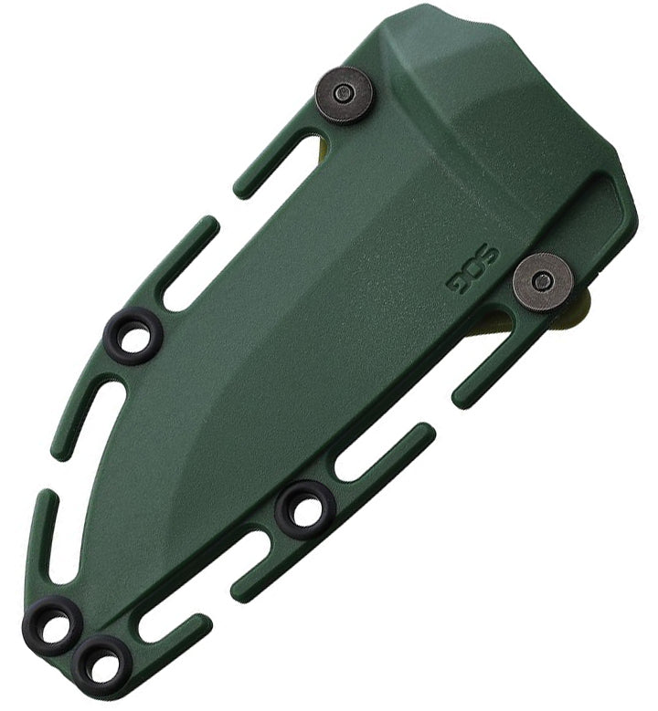 SOG Aegis Fx Fixed Knife 3.75" 4116 Steel Blade Forest GRN With Moss Green Rubber Overmold Handle G17410241 -SOG - Survivor Hand Precision Knives & Outdoor Gear Store