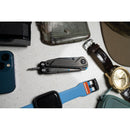 SOG Flash MT Linerlock Multi-Tool With Large Blade And Silver/Cyan Aluminum Handles G29550241 -SOG - Survivor Hand Precision Knives & Outdoor Gear Store