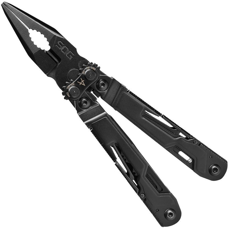 SOG Powerpint Multi Tool Pliers Wire Cutter Scissors Rulers Phillips Screwdriver GPP1002CP -SOG - Survivor Hand Precision Knives & Outdoor Gear Store