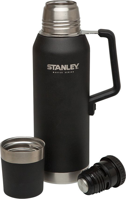 Stanley Master Vacuum Bottle Rust Proof Steel Handle With Silicone Grip And 18/8 Stainless Construction A02659 -Stanley - Survivor Hand Precision Knives & Outdoor Gear Store