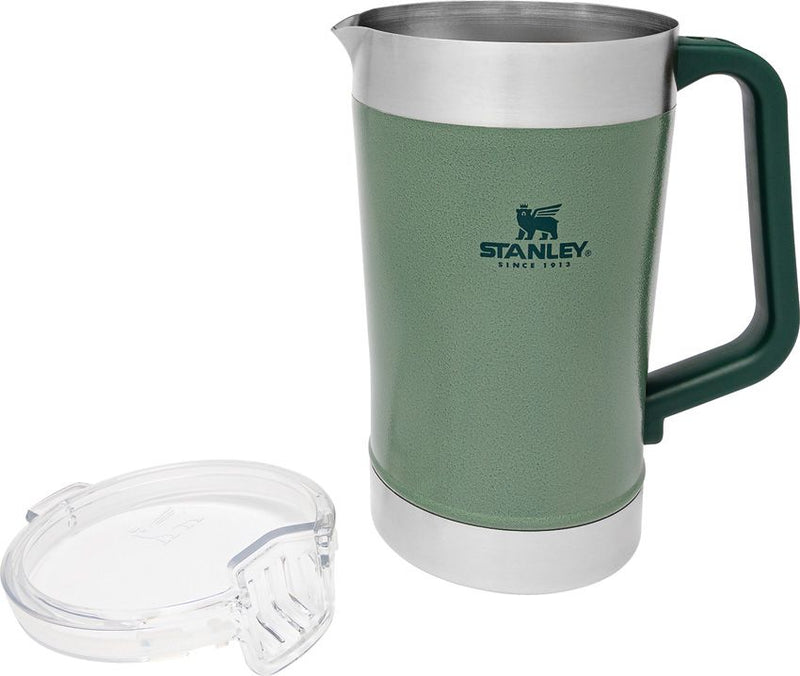 Stanley Stay-Chill Classic Pitcher 64 Oz Capacity Hammertone Green And 18/8 Stainless Construction A10341001 -Stanley - Survivor Hand Precision Knives & Outdoor Gear Store