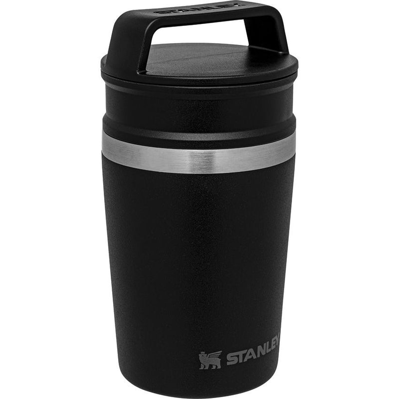 Stanley The Shortstack Travel Mug 8 Oz Capacity Leakproof And Black 8/8 Stainless Construction A2887069 -Stanley - Survivor Hand Precision Knives & Outdoor Gear Store