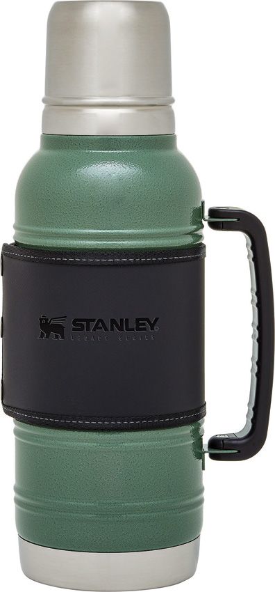 Stanley Legacy QuadVac Thermal Bottle Leakproof BPA Free And Hammertone Green 18/8 Stainless Construction A9840001 -Stanley - Survivor Hand Precision Knives & Outdoor Gear Store