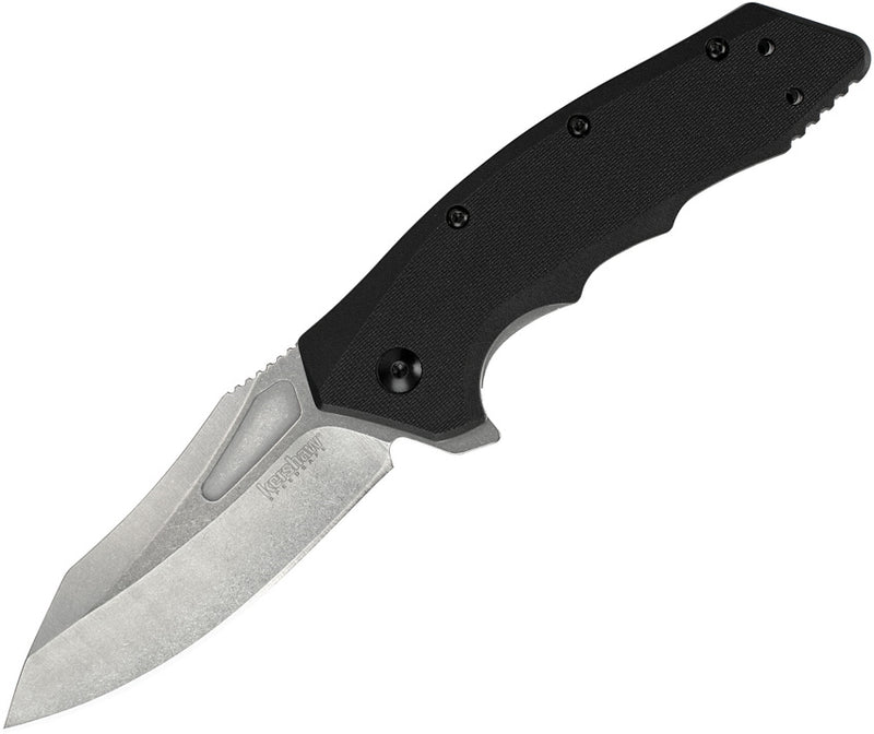 Kershaw Flitch A/O Linerlock Folding Knife 3.25" 8Cr13MoV Steel Black G10 Handle 3930 -Kershaw - Survivor Hand Precision Knives & Outdoor Gear Store