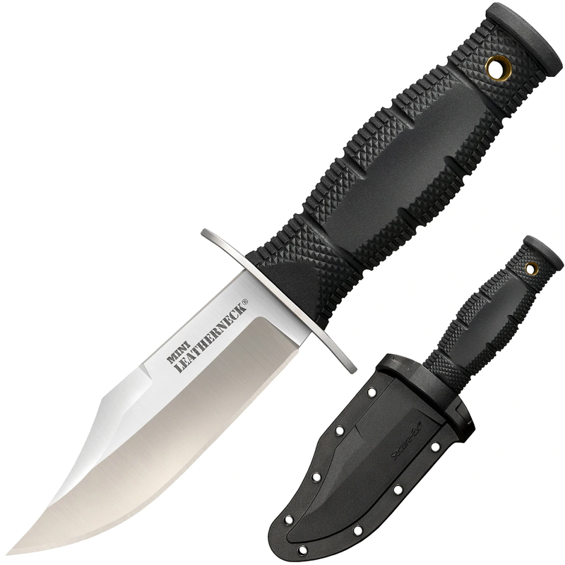 Cold Steel Mini Leatherneck Fixed Knife 3.25" 8Cr13MoV Steel Blade Kray-Ex Handle 39LSAB -Cold Steel - Survivor Hand Precision Knives & Outdoor Gear Store