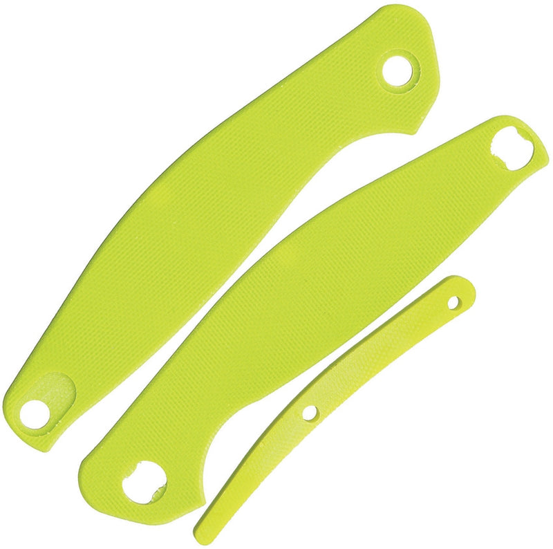 Real Steel E771 Two Handle Slabs/Backspacer Set Knife Neon Green G10 Construction 1124NG -Real Steel - Survivor Hand Precision Knives & Outdoor Gear Store