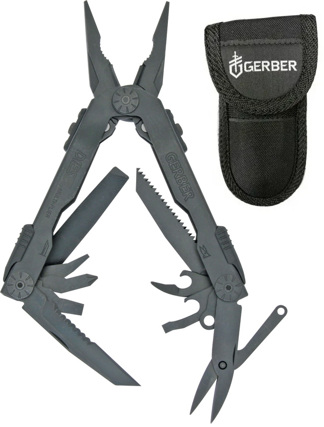 Gerber Diesel Multi-Plier All Stainelss Steel Hardware SAF-T Plus Locking System 1545 -Gerber - Survivor Hand Precision Knives & Outdoor Gear Store