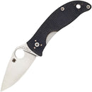 Spyderco Alcyone Folding Pocket Knife 2.91" CTS BD1 Steel Blade Gray G10 Handle C222GPGY -Spyderco - Survivor Hand Precision Knives & Outdoor Gear Store