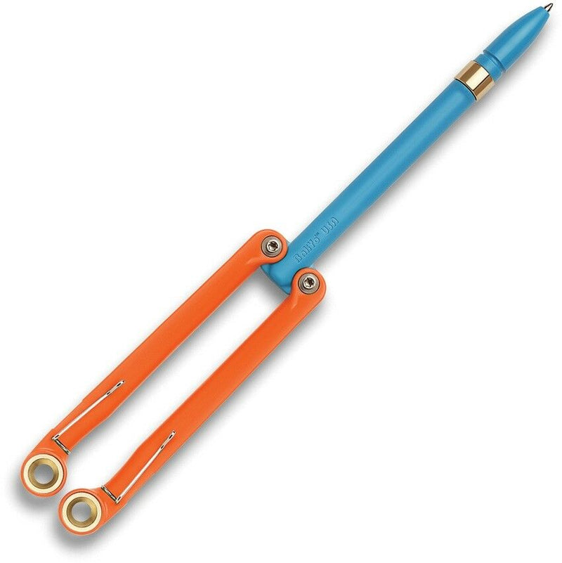 Spyderco Baliyo Heavy Duty Low-Friction Stainless Steel Pivots Blue/Orange YUS116 -Spyderco - Survivor Hand Precision Knives & Outdoor Gear Store