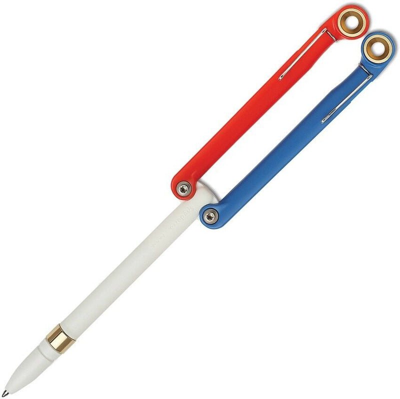 Spyderco Baliyo Heavy Duty Low-Friction Stainless Steel Pivots Red/White/Blue YUS100 -Spyderco - Survivor Hand Precision Knives & Outdoor Gear Store