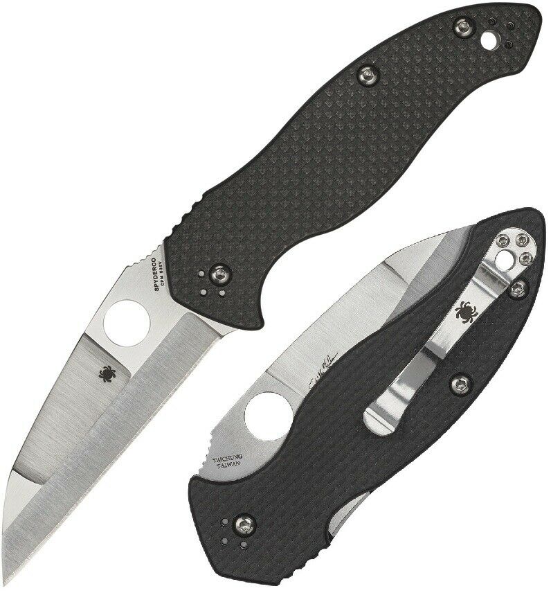 Spyderco Canis Folding Knife 3.5" CPM S30V Steel Blade Carbon Fiber/G10 Handle C248CFP -Spyderco - Survivor Hand Precision Knives & Outdoor Gear Store