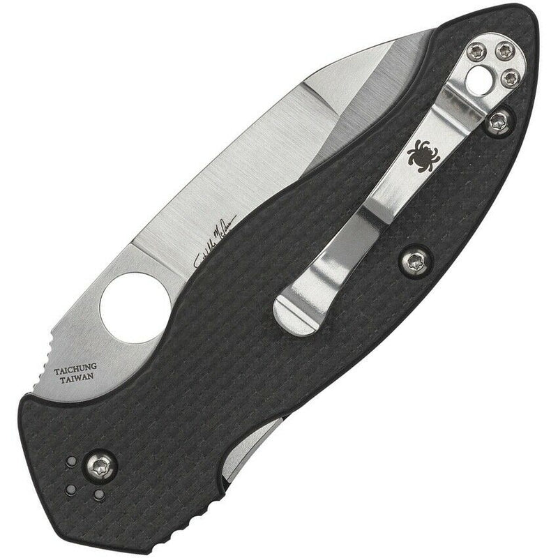 Spyderco Canis Folding Knife 3.5" CPM S30V Steel Blade Carbon Fiber/G10 Handle C248CFP -Spyderco - Survivor Hand Precision Knives & Outdoor Gear Store