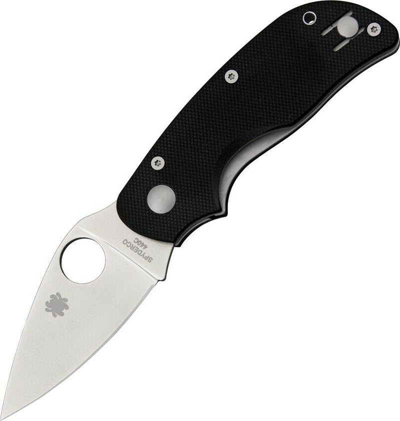 Spyderco Cat Linerlock Folding Knife 2.5" CTS-BD1 Steel Blade Black G10 Handle C129GP -Spyderco - Survivor Hand Precision Knives & Outdoor Gear Store