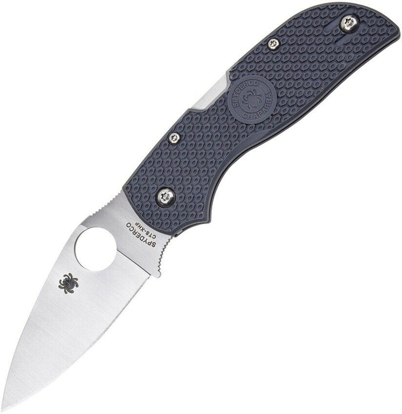 Spyderco Chaparral Lockback Folding Knife 2.5" CTS-XHP Steel Blade FRN Handle C152PGY -Spyderco - Survivor Hand Precision Knives & Outdoor Gear Store