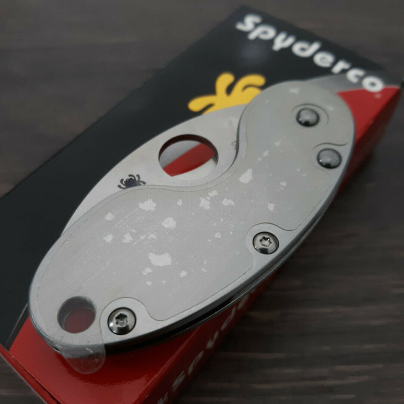 Spyderco Cricket Framelock Folding Knife VG-10 Steel Blade Stainless Handle C29P -Spyderco - Survivor Hand Precision Knives & Outdoor Gear Store